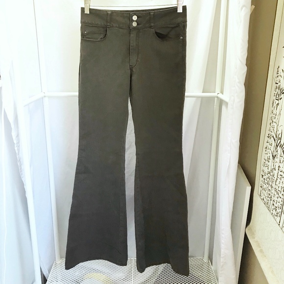 stretch flare jeans